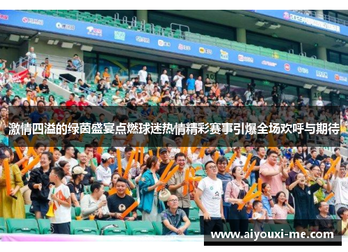 激情四溢的绿茵盛宴点燃球迷热情精彩赛事引爆全场欢呼与期待